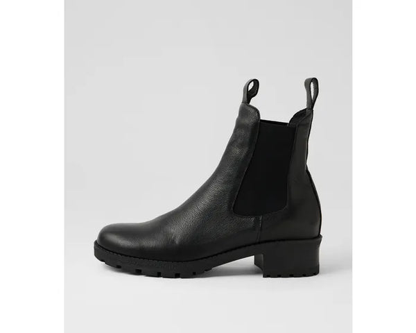 Django & Juliette Medgars Chelsea Boot ~ 2 Colours ~ Black ~ New Cognac