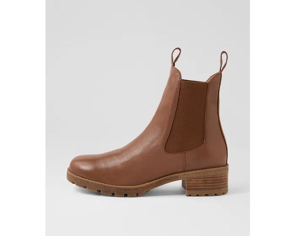 Django & Juliette Medgars Chelsea Boot ~ 2 Colours ~ Black ~ New Cognac