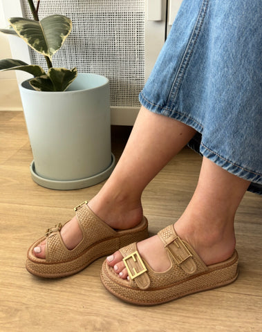 Django and Juliette Vexta 2 Colours ~ Choc/Coffee ~ Natural