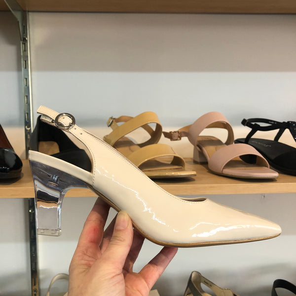 Django & Juliette Kordale 2 Colours ~ Patent Black ~ Patent Ivory