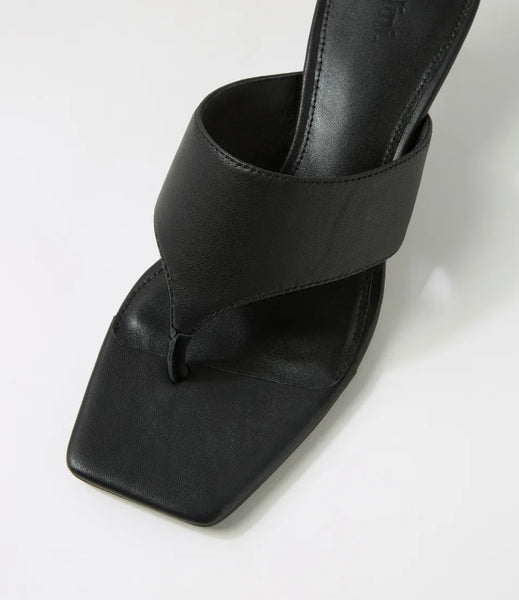 Mollini ~ Torina 2 Colours~ Black ~ Nude ~ Leather