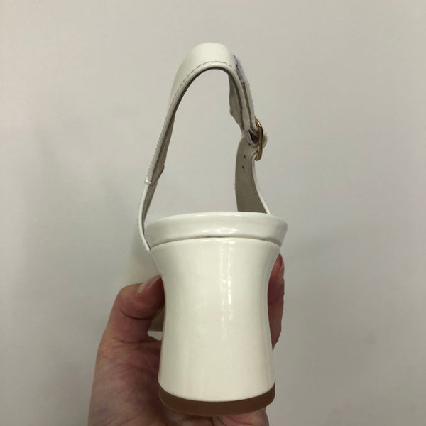 Django & Juliette ~ Jianas ~ 2 Colours ~ Patent Navy ~ Patent Ivory ~ Leather