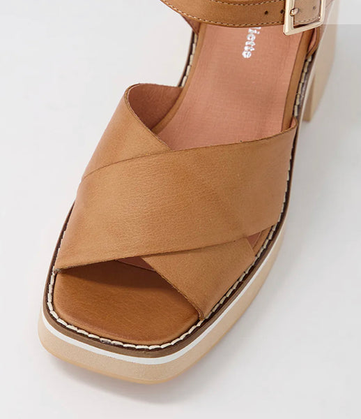 Django and Juliette Jemi ~ Tan ~ Black ~ Vanilla ~ Leather