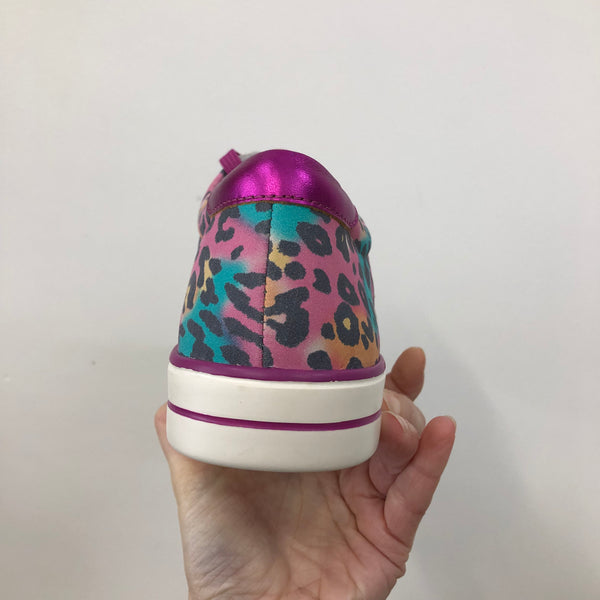 Ziera Alysia 2 Colours ~ Multi Leopard Bright ~ Milk Ivory ~ Leather Sneaker