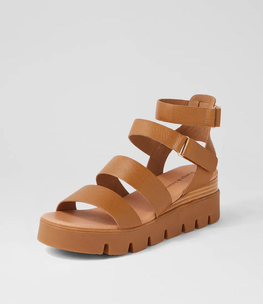 Django & Juliette Rhean ~ Tan/Toffee ~ Black ~ Leather