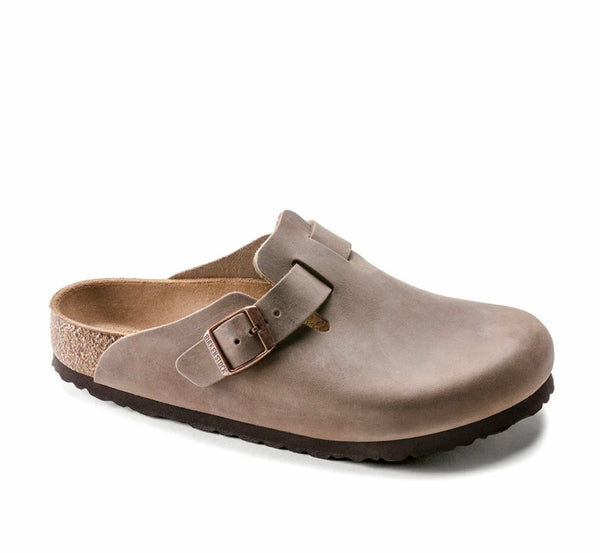 Birkenstock Boston ~ Oiled Habana ~ Tabacco Brown