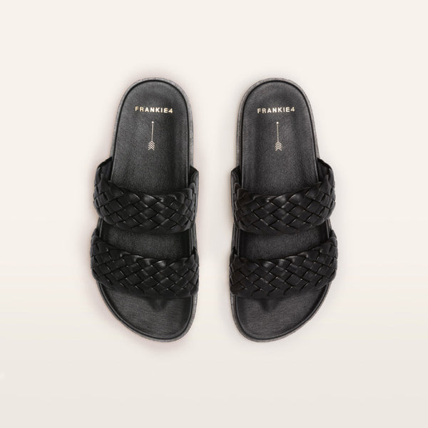 Frankie4 Malone ~ Black ~ Tan ~ Leather