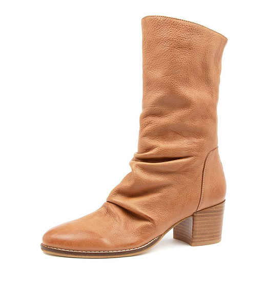 Django & Juliette Mizzly ~ Black ~ Dark Tan ~ Leather Boot