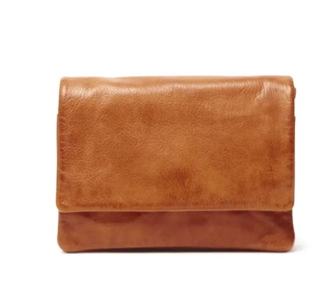 Rugged Hide Alita ~ Black ~ Tan ~ Navy ~ Lilac ~ Genuine Leather Cross Body Bag