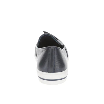 Le Sansa Issy/Izzy ~ Tan ~ Navy ~ Silver Grey ~ Leather Slip on