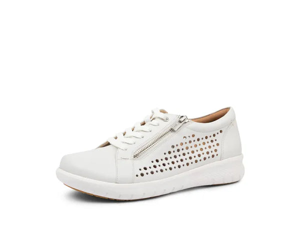 Ziera Shovo XF ZR ~ Tan ~ White ~ Almond ~ Leather