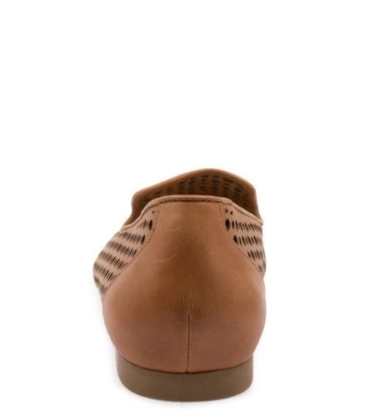 Ziera Cindra Leather ~ Seashell ~ Tan ~ Black