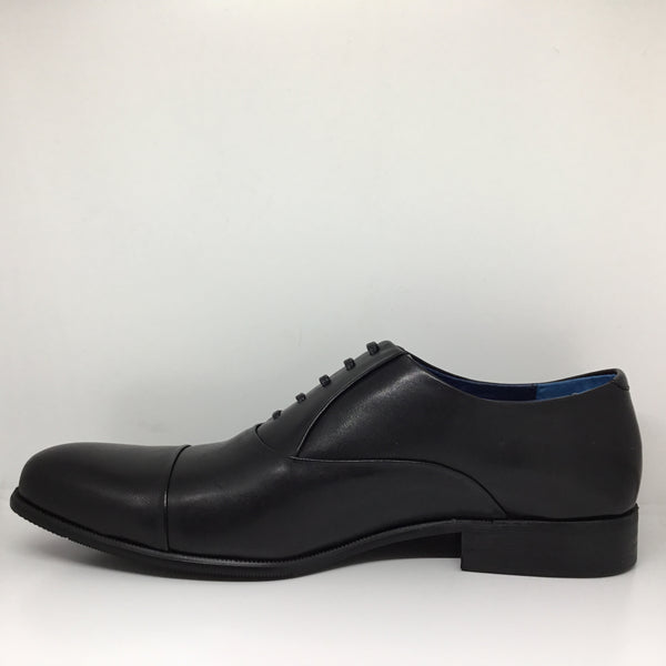 Wild Rhino Albert Black Leather Shoe