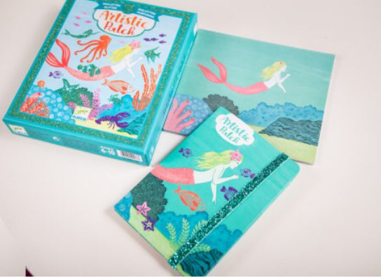Artistic Patch Glitter Activity