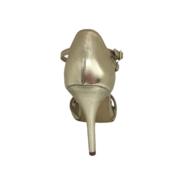 Lily Rose Adele Heel ~ Hot Pink ~ Gold Metallic