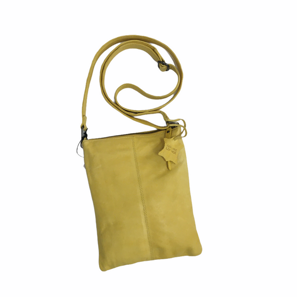 Rugged Hide Wendy ~ Brown ~ Black ~ Tan ~ Yellow ~ Leather Bag
