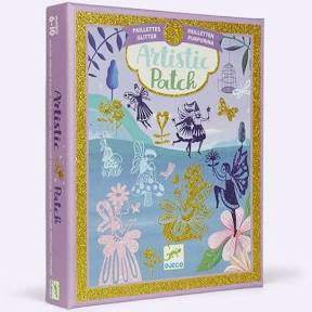 Artistic Patch Glitter Activity