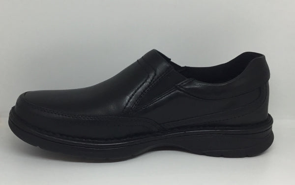 Slatters Accord Comfort Walker Black Leather