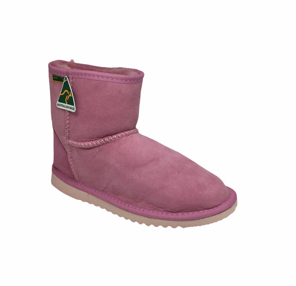 Australian Made Mini American Wool Boot ~ Black ~ Beige ~ Chestnut Boot