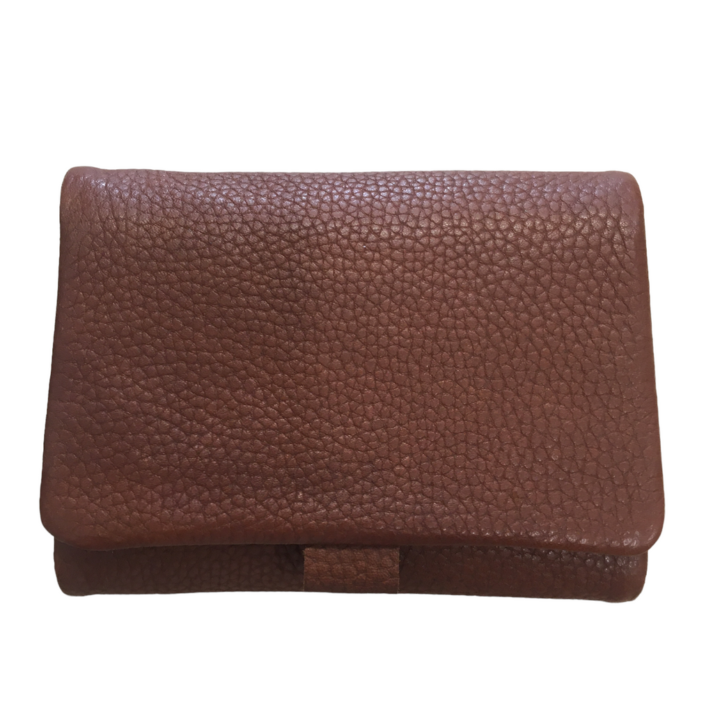 Rugged Hide Joanne Tan Leather Purse RH 8002