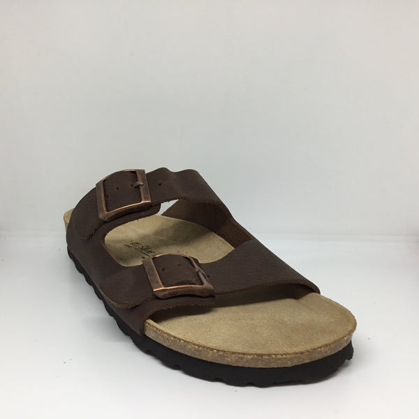 Klouds Silver Lining Hawaii Mens Sandal Coffee Leather