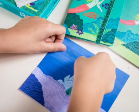 Artistic Patch Glitter Activity