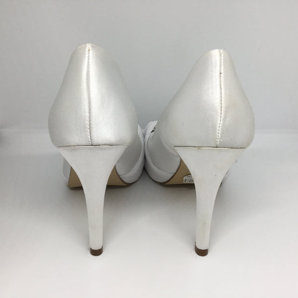 Lily Rose Auriel White Heel