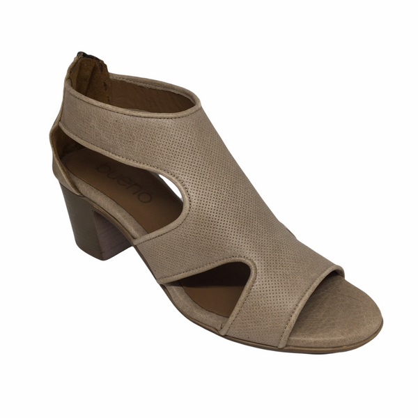 Bueno Cedric  Leather Heel 4 Colours ~ Navy ~ Black ~ Beige ~ Tan