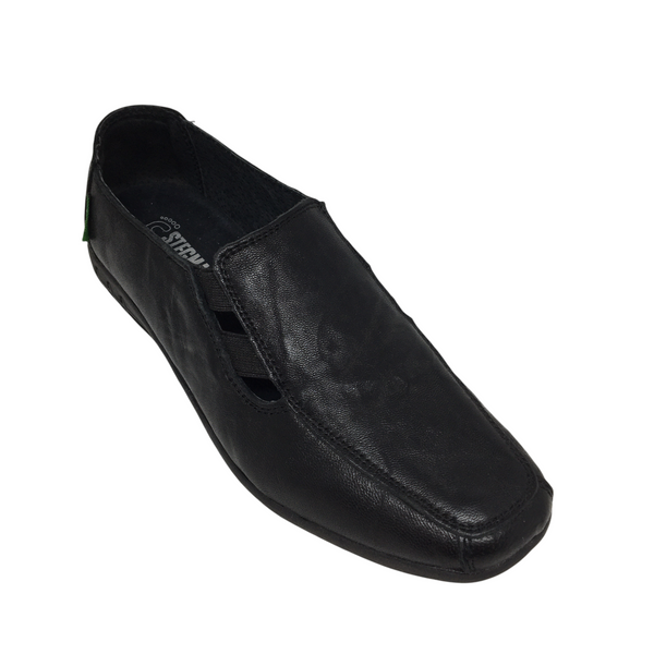 Stegmann Hendo Black Leather Slip on