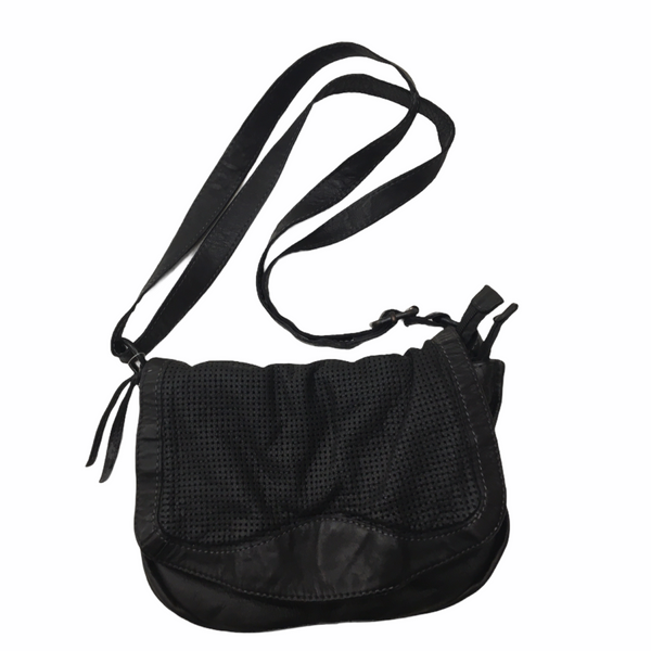 Modapelle Black Leather Bag 3889