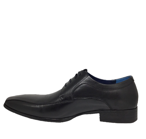Wild Rhino Albany Black Leather Shoe