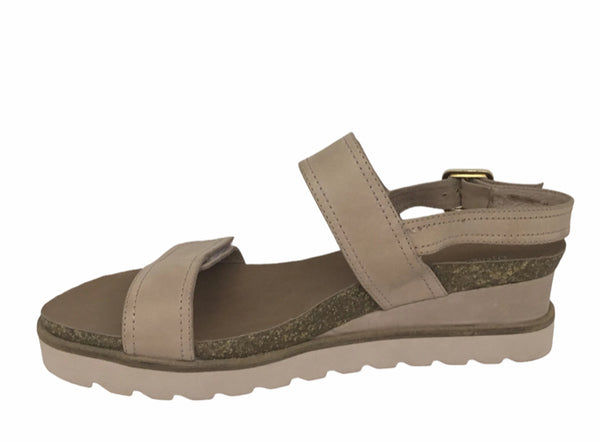 Django & Juliette Burt Leather Wedge Heel 5 Colours ~ Coral ~ Blue ~ Cafe ~ Black ~ Tan