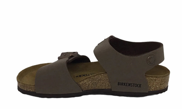 Birkenstock Junior Kids New York ~ Black ~ Mocca ~ Narrow Fit