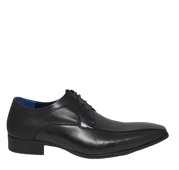 Wild Rhino Albany Black Leather Shoe