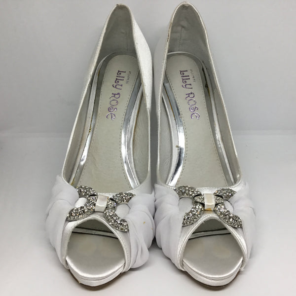 Lily Rose Auriel White Heel