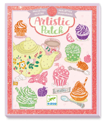 Artistic Patch Glitter Activity