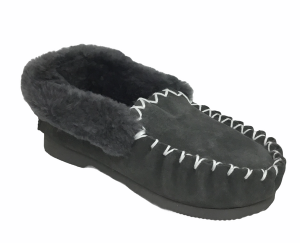 Moccasins Thick Sole ~ Black ~ Pink ~ Grey ~ Beige ~  Australian Made