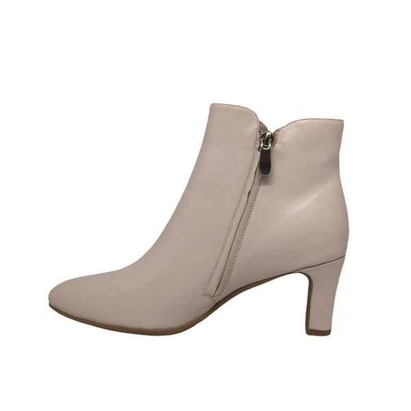 Django & Juliette Tomie Leather Boot ~ Black ~ Nude