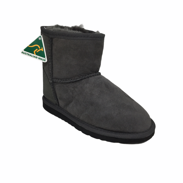 Australian Made Mini American Wool Boot ~ Black ~ Beige ~ Chestnut Boot