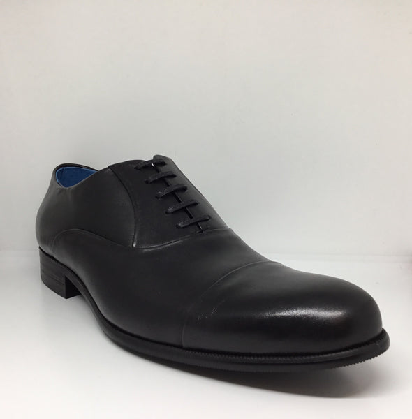 Wild Rhino Albert Black Leather Shoe