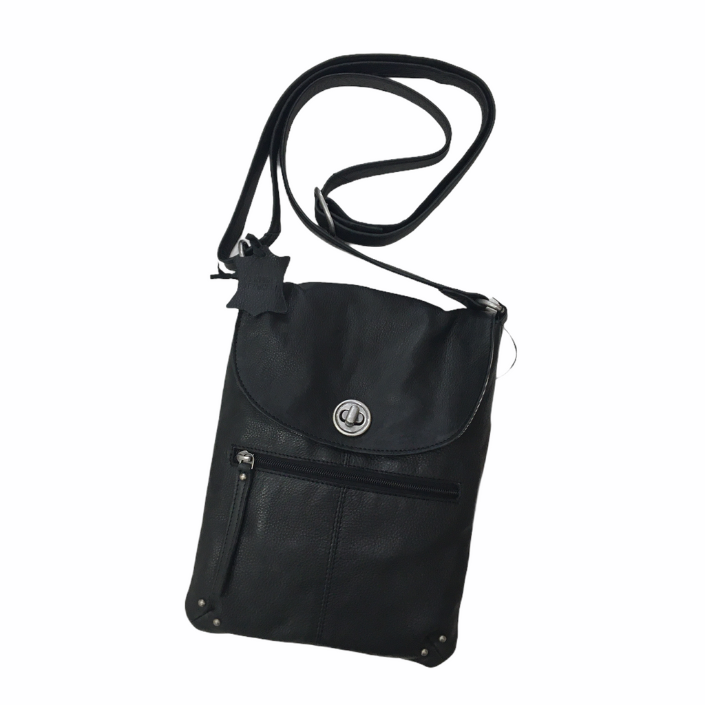 Rugged Hide Tayla Black leather bag handbag