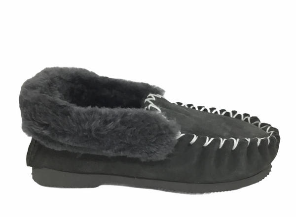 Moccasins Thick Sole ~ Black ~ Pink ~ Grey ~ Beige ~  Australian Made