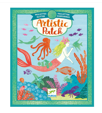 Artistic Patch Glitter Activity