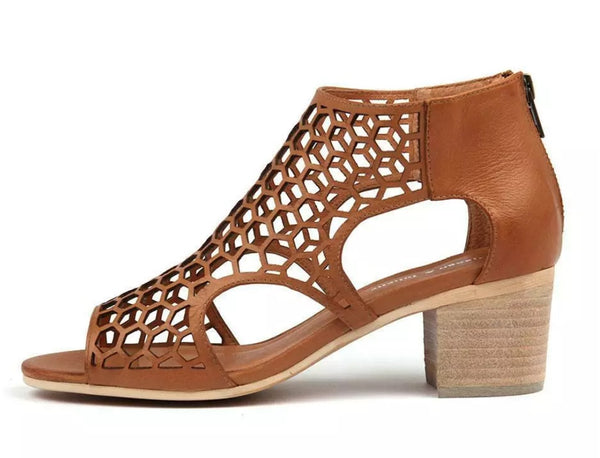 Django & Juliette Bostik Leather ~ Tan ~ Black