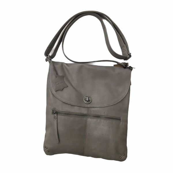 Rugged Hide Bianca ~Brown ~ Black ~ Tan ~ Dusty Sand ~ Bag leather