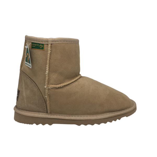 Australian Made Mini American Wool Boot ~ Black ~ Beige ~ Chestnut Boot