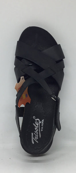 Trisoles Fargo 674 Black ~ Tan ~ Brown ~ Leather