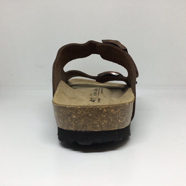 Klouds Silver Lining Hawaii Mens Sandal Coffee Leather