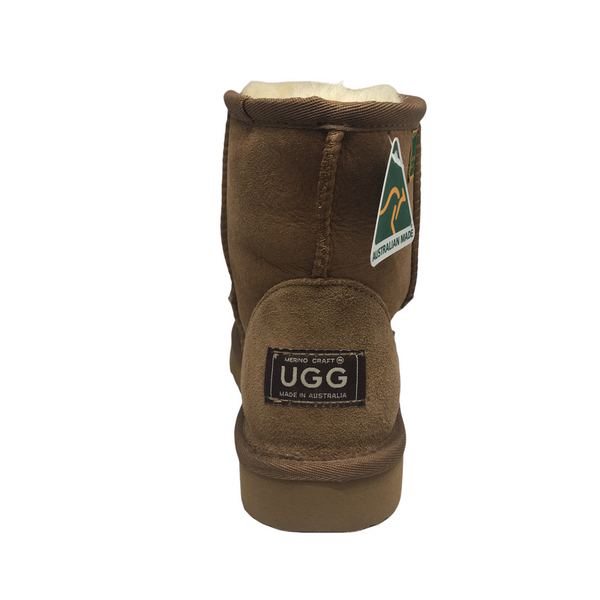 Australian Made Mini American Wool Boot ~ Black ~ Beige ~ Chestnut Boot