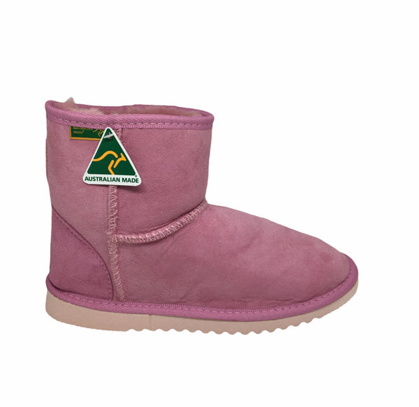 Australian Made Mini American Wool Boot ~ Black ~ Beige ~ Chestnut Boot